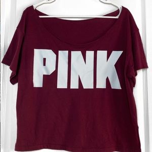 Pink maroon shirt